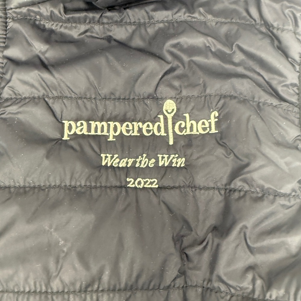 Pampered Chef Director/consultant Bundle Blk Quilted Vest,Spoon Necklace MORE - Picture 14 of 16